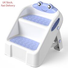 Toddler Step Stool Foldable Step Stool Non-Slip Toilet Stool for Potty Training