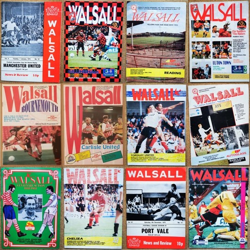 Programme walsall football - walsall,