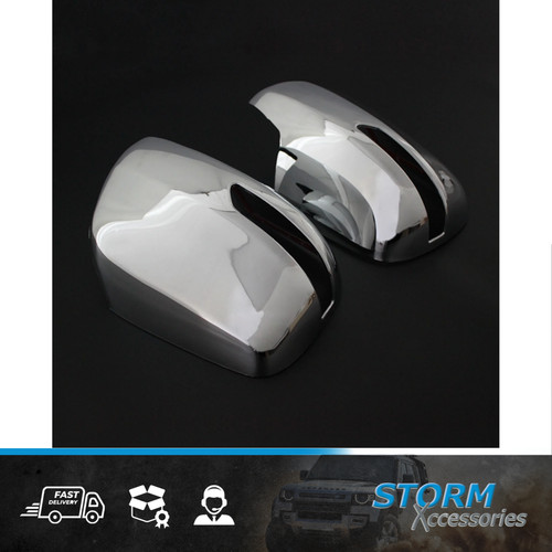 Chrome door mirror covers - mirror,