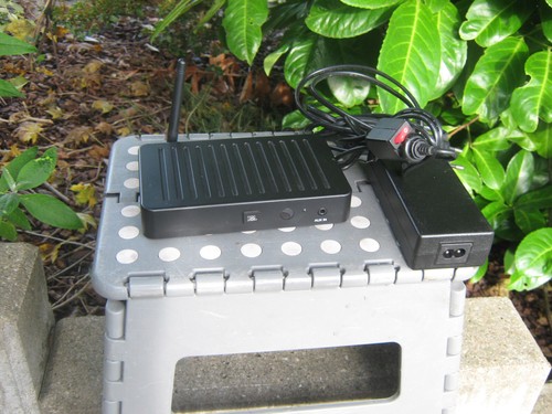 Jbl air wireless amplifier - on,