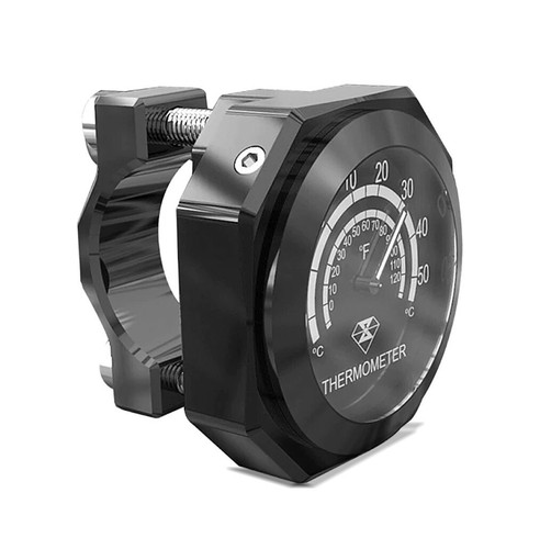 Handlebar thermometer for - , moto