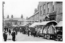 pt4912 - Garstang , Market & Royal Oak Hotel , Lancashire - print 6x4