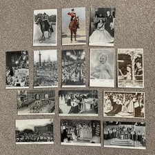 Vintage 1953 Coronation Souvenir Postcards – Queen Elizabeth II ⭐️MAKE AN OFFER