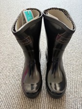 Joules mid height welly black - mid, welly.
