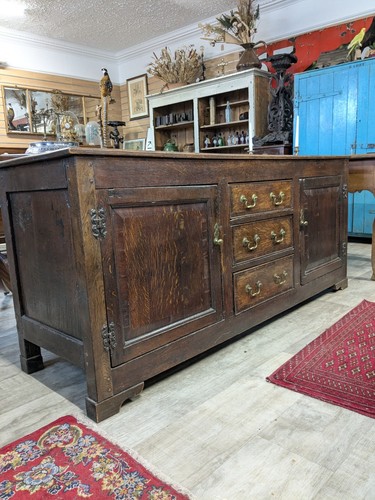 Antique georgian dresser base - georgian,