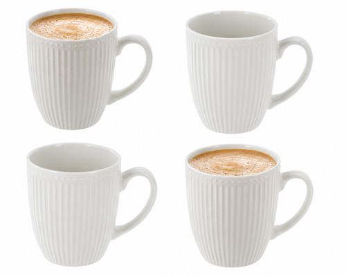 Coffee mugs stoneware - 4x,
