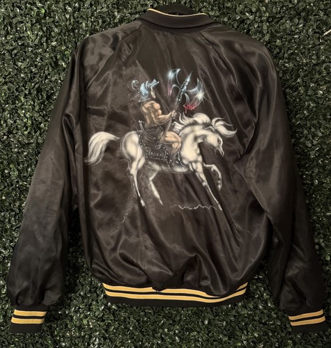 Vntg 1983 satin bomber - 1983,