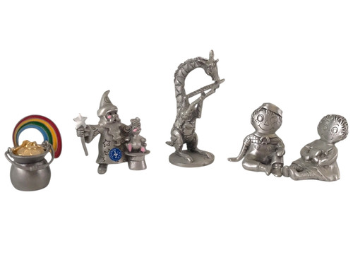 Pewter figures lot hudson - figures,
