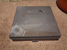 shakespeare large tackle box. some Marks on top