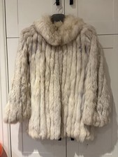 Saga Fox Fur Coat Vintage Size