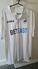 Swansea City FC 2016/17 Home Football Shirt Size L Premier League