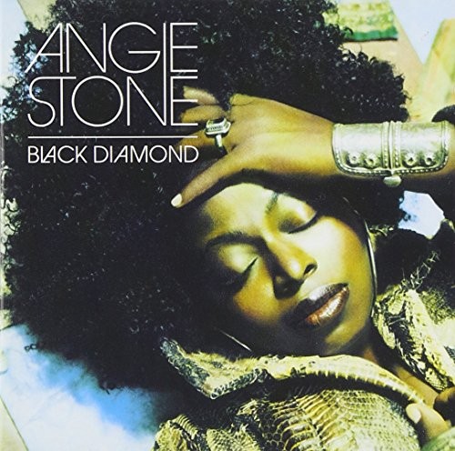 Stone angie black - black, diamond
