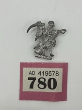 Skeleton Leader Scythe  METAL WARHAMMER CITADEL OOP GAMES WORKSHOP Oldhammer