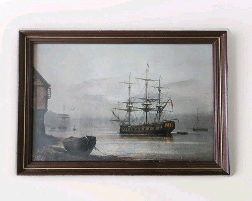Vintage framed maritime - framed,