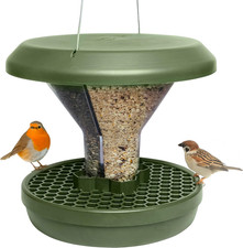 Smart Bird Feeder Davos - Hanging No Mess Station - Rat and Mouse Proof - Seed T