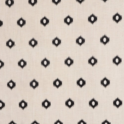 Hoopla mono embroidered - embroidered, fabric