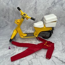 Sindy Doll - Yellow Scooter And Jumpsuit