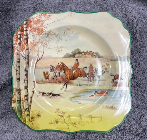 Royal doulton fox hunting - doulton,