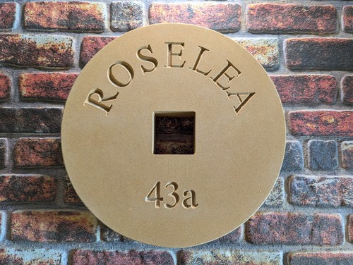 460mm diameter deeply engraved - diameter,