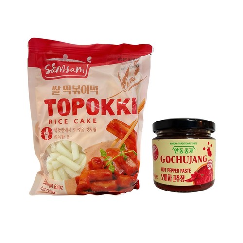 Samsam topokki rice - topokki, cake