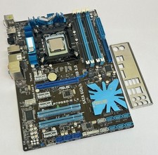 Asus P7P55D-E LX REV. 1.02G Socket 1156 DDR3 Motherboard Complete with Backplate