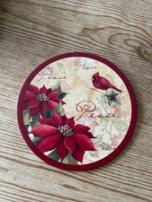 12 paper/card "Birds of peace" coasters from USA