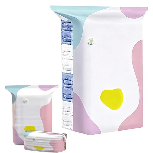 Pump vacuum storage bags - no‑pump,