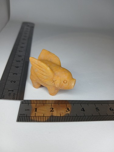 Small miniature yellow jasper - small,