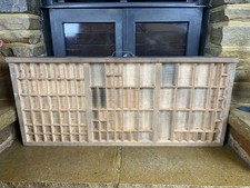 Vintage Letterpress Wood