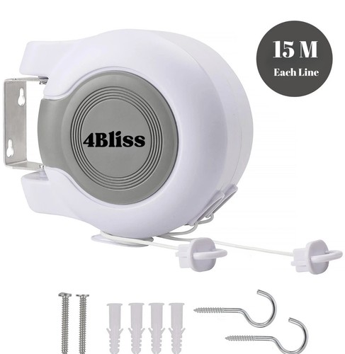 30m retractable clothes reel - 30m,