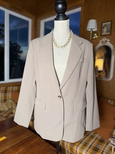 Taupe beige oversized - beige,