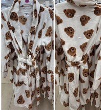 Teddy Bear Print Soft Fleece