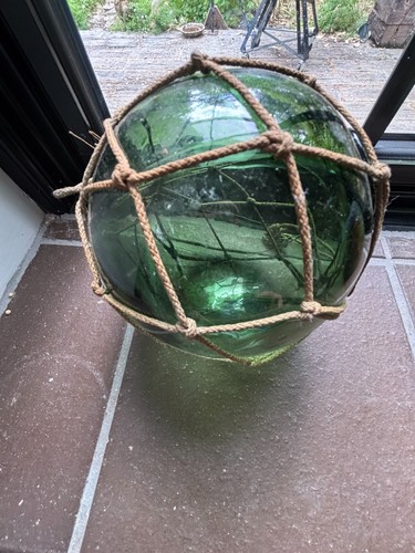 Vintage glass fishing net - vintage,