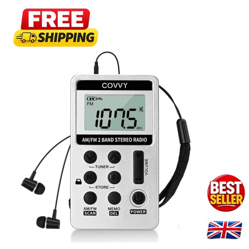Portable mini pocket - am/fm,