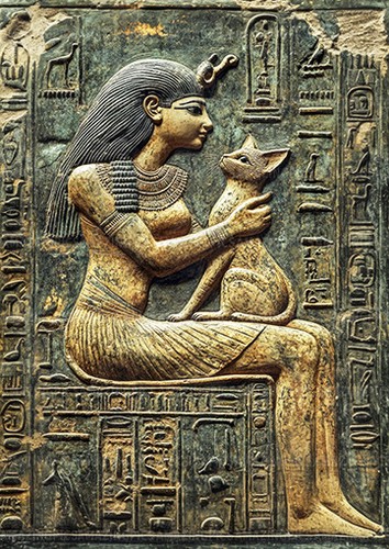 Bastet egyptian cat goddess - bastet,