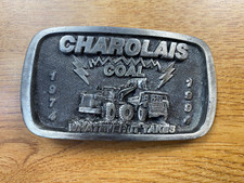 Charolais Coal Belt Buckle