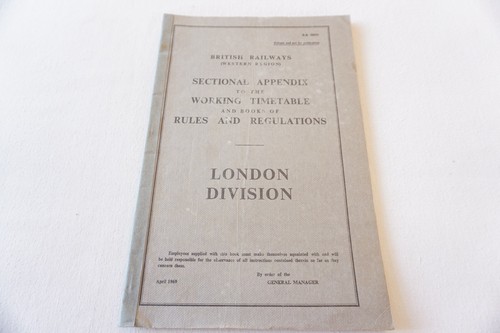 1960 london western region - 1960,