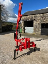 New Rayson UK 3-point linkage mounted post knocker with hydraulic tilt Parmiter