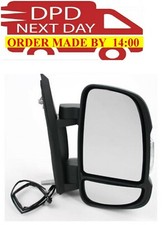Peugeot Boxer  2006-2025 Electric Door Wing Mirror Driver Side  With Temp Sensor