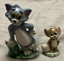 VINTAGE 1970's WADE TOM & JERRY PORCELAIN FIGURES MGM CARTOONS