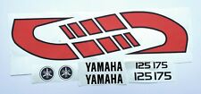 GRAPHICS TY 125 175 BADGE STICKER DECALS RETRO MOTORCYCLE BIKE UK