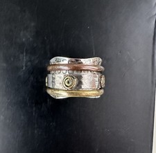 vintage triple tone sterling