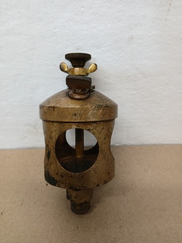 Antique brass parole rod - antique,