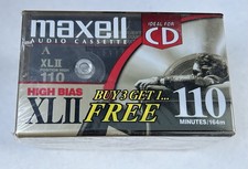Maxell XLII 110 Blank Audio