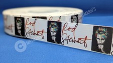 Rod Stewart music design satin Cake/Hair/craft ribbon @ MrsMario's