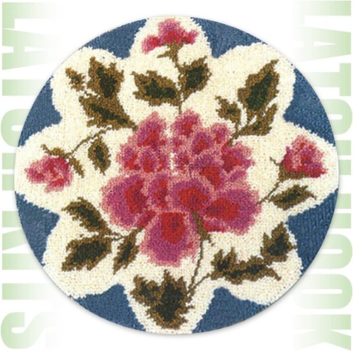 Ebulous latch hook rug - ebulous,