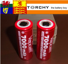 2x Vapcell K70 7Ah 26650