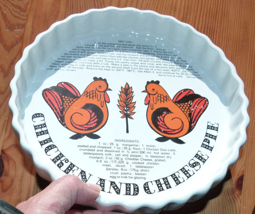 Vintage chicken and cheese - chicken,