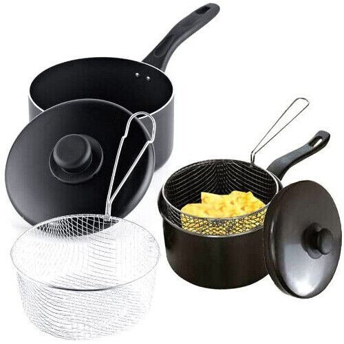 20cm non stick chip pan - non, fryer