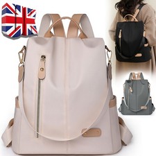 Women Ladies Waterproof Anti-Theft Backpack Rucksack Travel School Shoulder Bag~